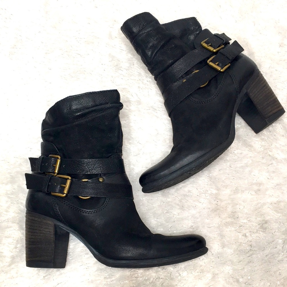 MJUS ankle bootie MACK EU 39 black straps